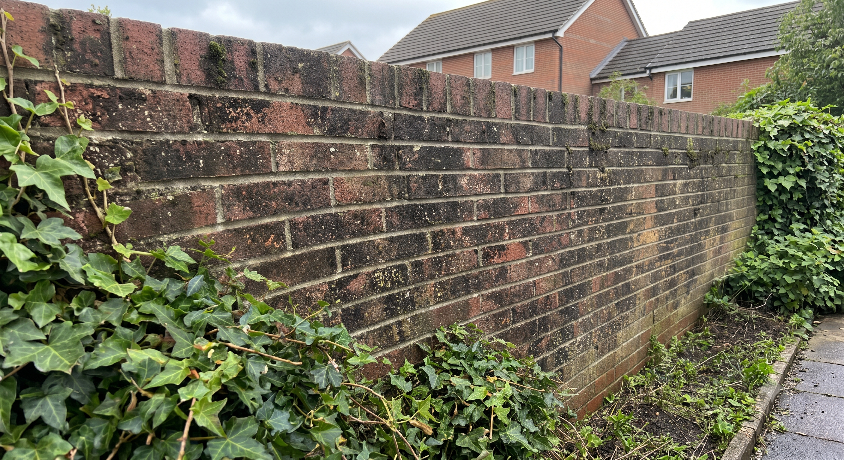 Brick cleaning before